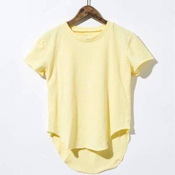 Frank & Eileen - Theo Perfect Tee in Canary Yellow sz XS - Picture 1 of 5